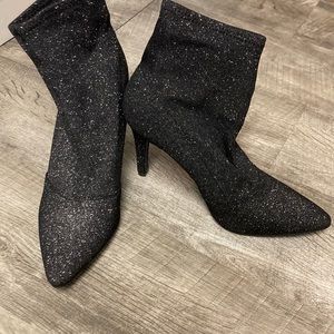 Sparkle sock bootie